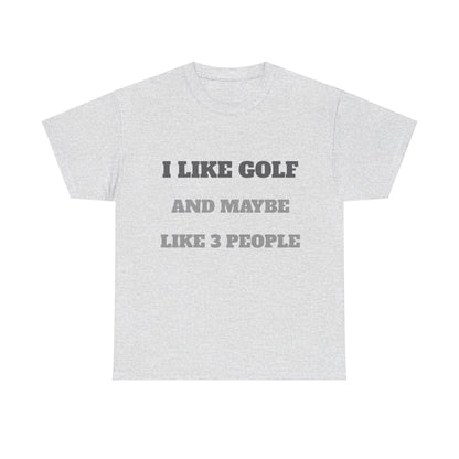 Golf and Maybe 3 People Tee