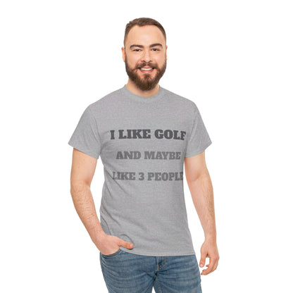 Golf and Maybe 3 People Tee