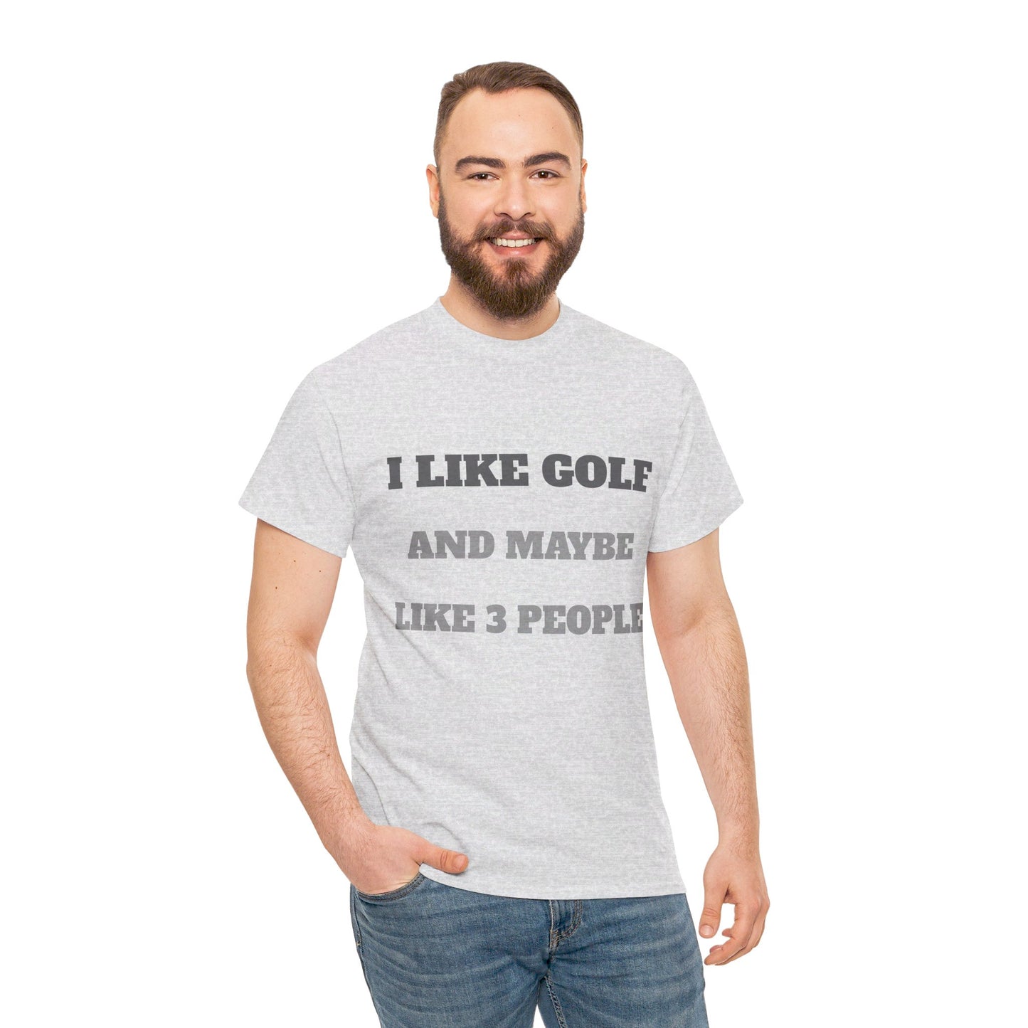 Golf and Maybe 3 People Tee