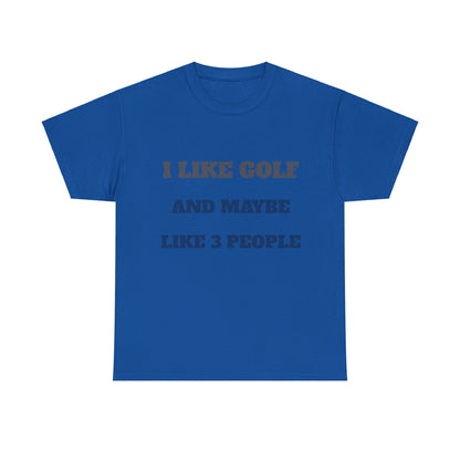 Golf and Maybe 3 People Tee