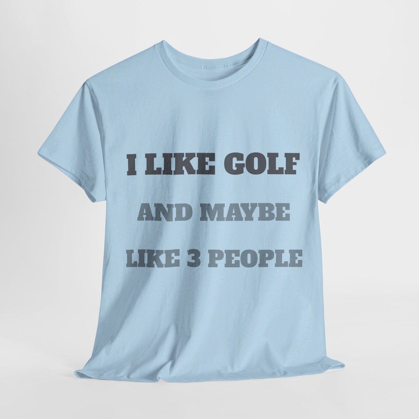 Golf and Maybe 3 People Tee