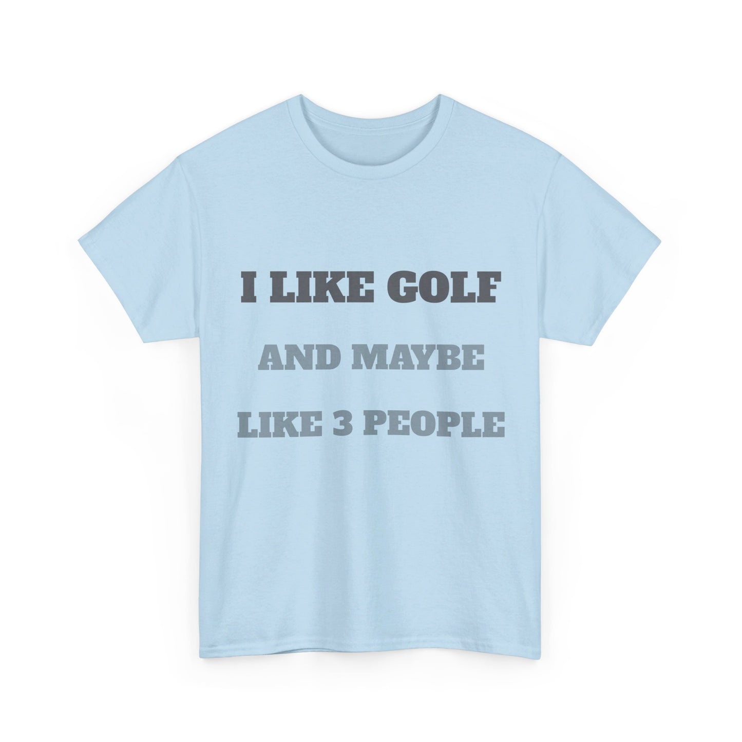 Golf and Maybe 3 People Tee