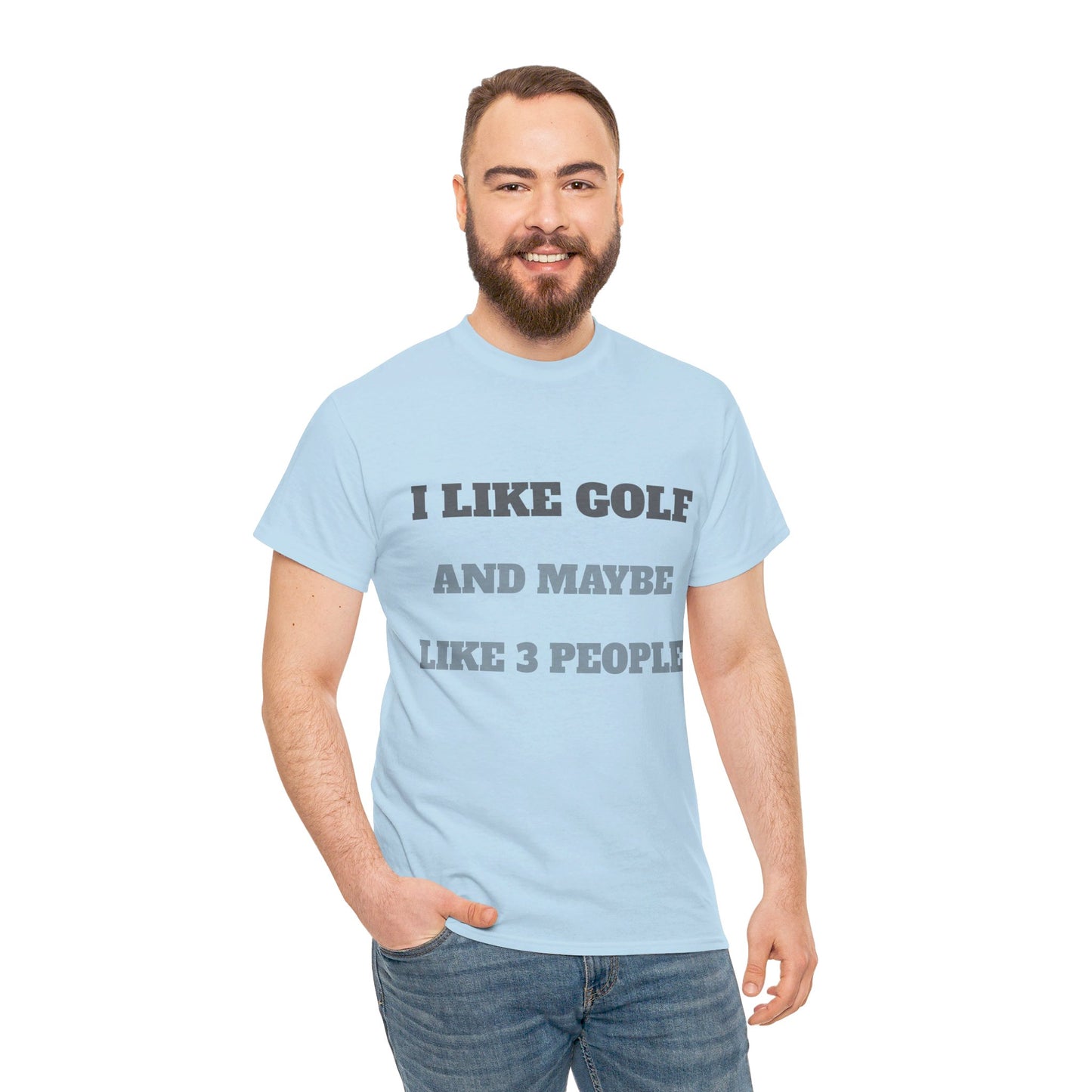 Golf and Maybe 3 People Tee