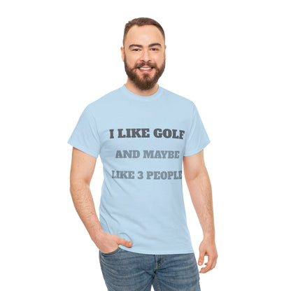 Golf and Maybe 3 People Tee