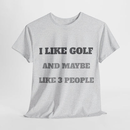 Golf and Maybe 3 People Tee