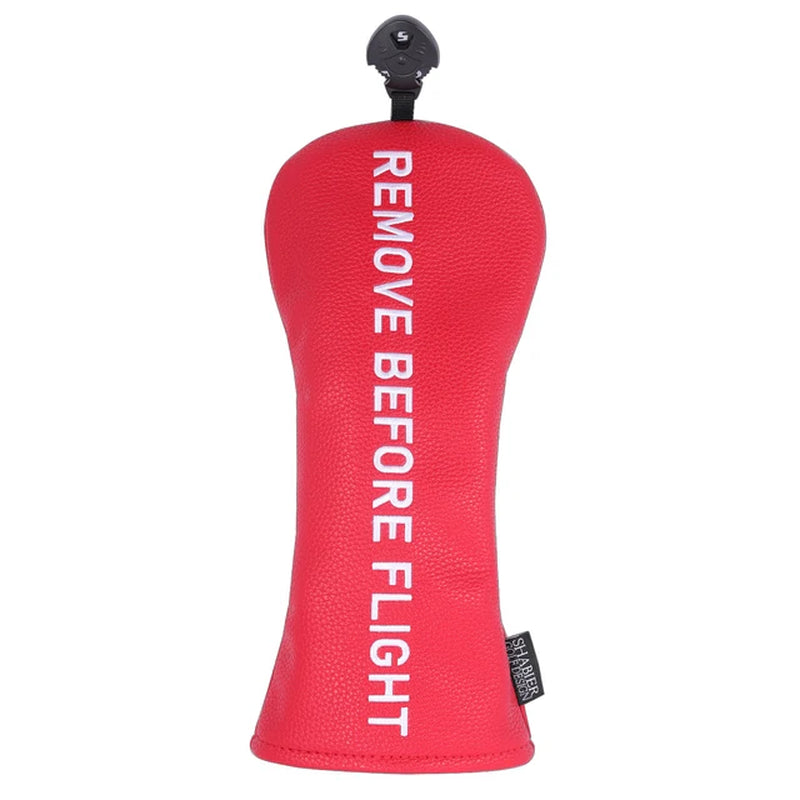 Red Remove before Flight Golf Headcover Golf 460CC Driver Cover