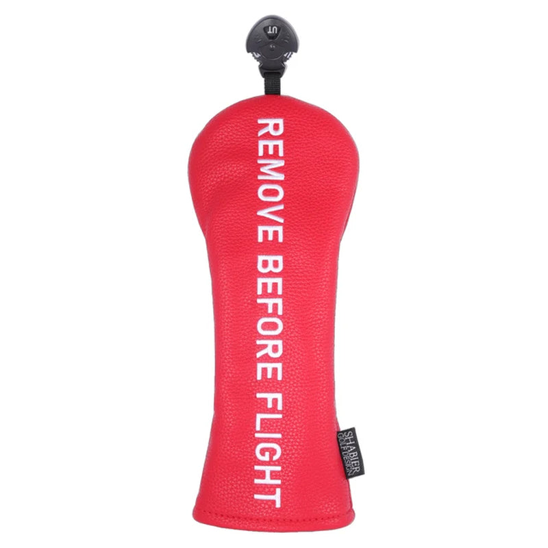 Red Remove before Flight Golf Headcover Golf 460CC Driver Cover